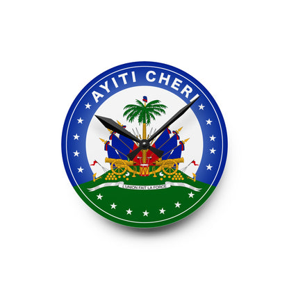 Ayiti Cheri Wall Clock