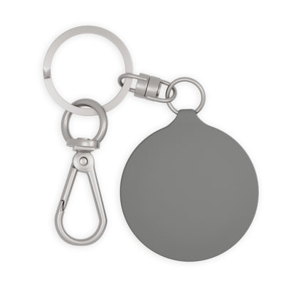 Keyring Tag, Ayiti Cheri Design - Haiti Souvenir, Car Key Chain, Backpack Charm, Traveler Gift