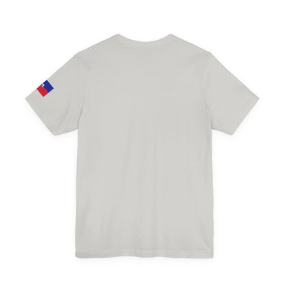 Ayiti World Tour Soccer Tee | Haitian Flag Sleeve, 2026 Nou Nan Wout!
