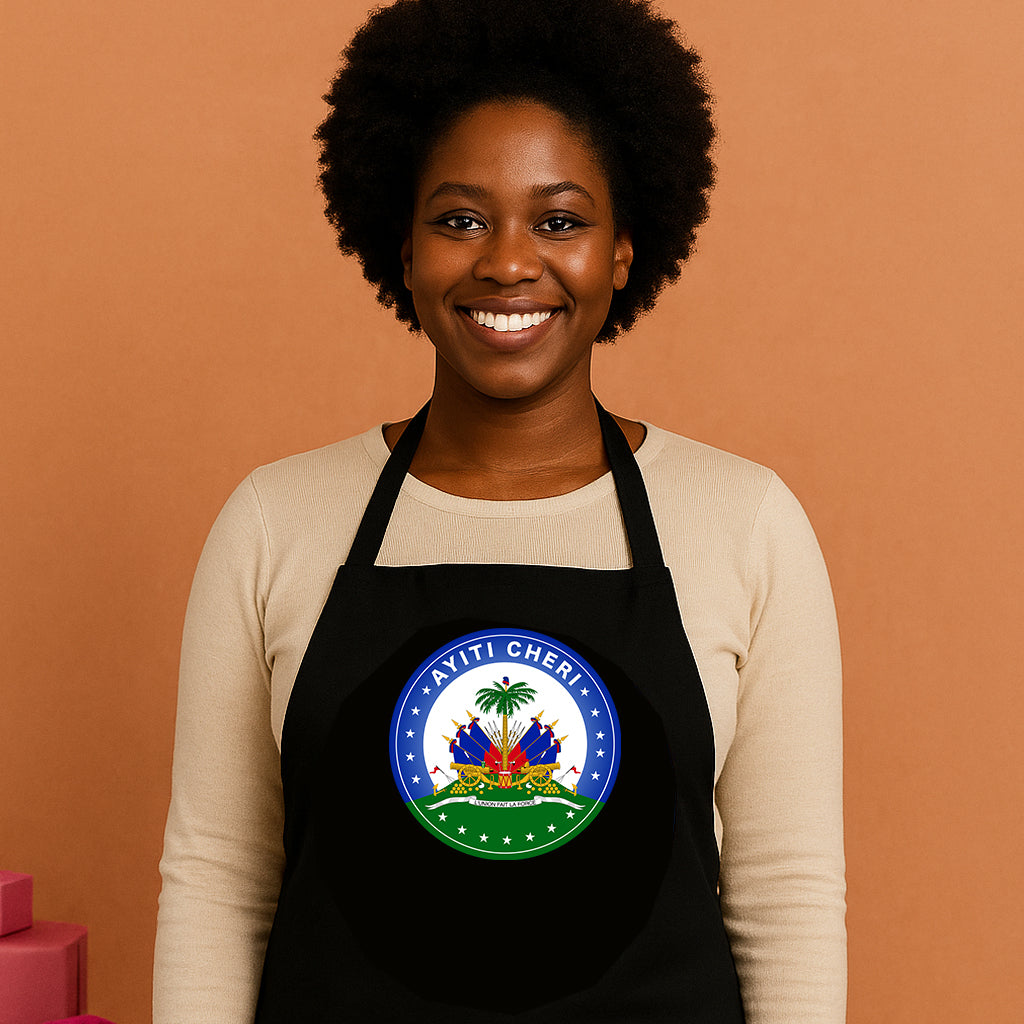 Chef’s Delight Cotton Apron – by Ayiti cheri