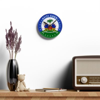 Ayiti Cheri Wall Clock