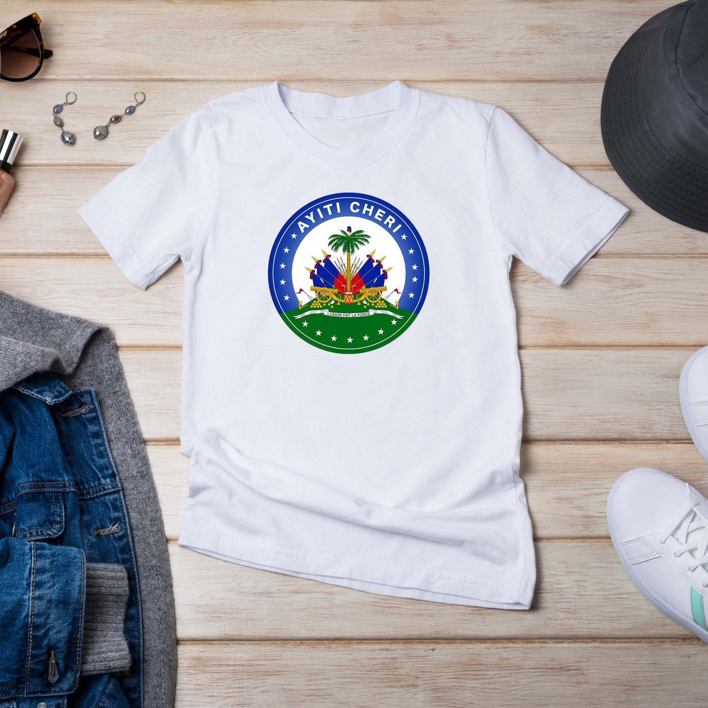 "Ayiti Chéri" T-Shirt – Pride, Comfort, and Culture